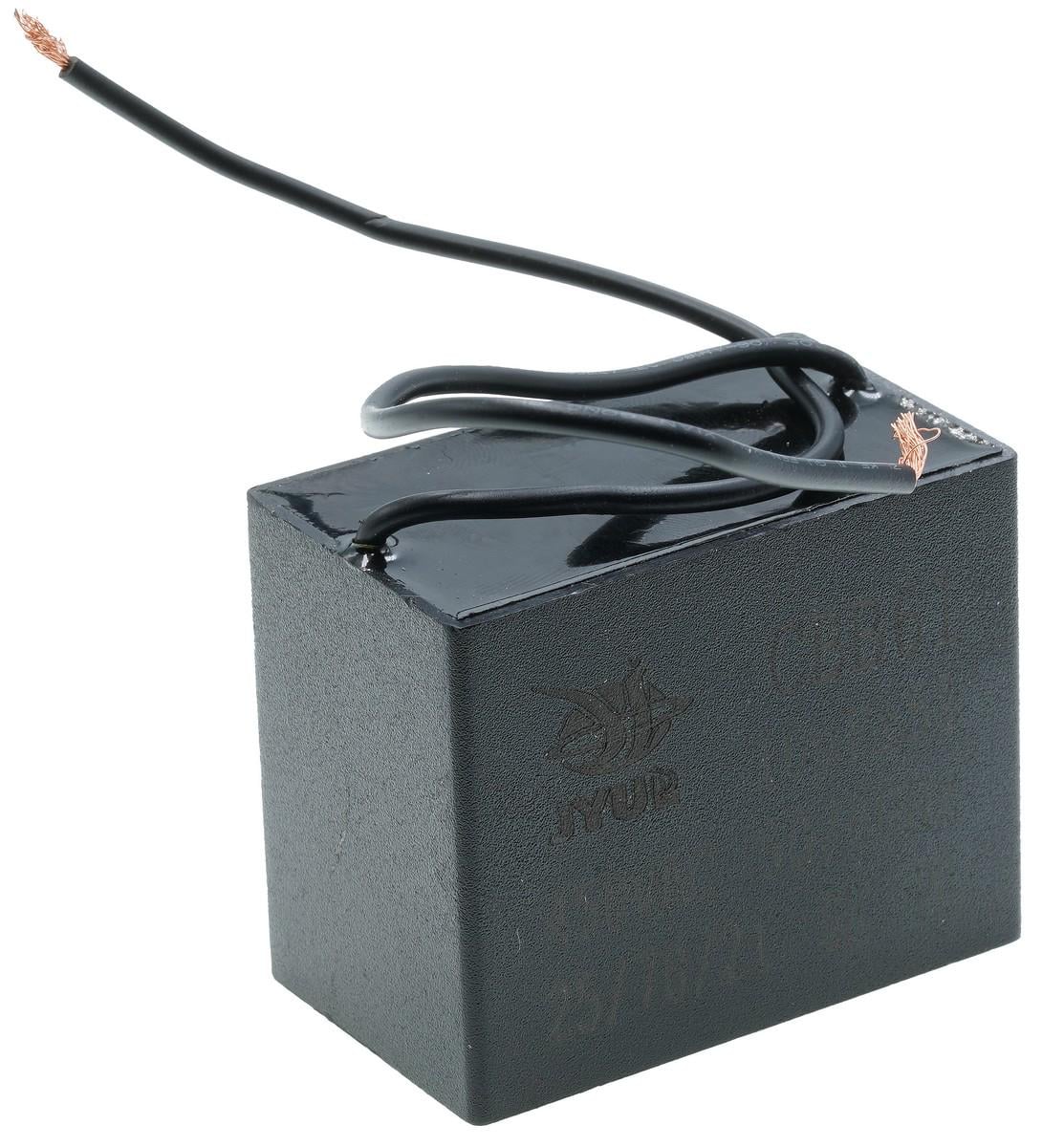 Конденсатор JYUL CBB-61 10мкф 450VAC прямоугольный провод 34х58 (кон416)