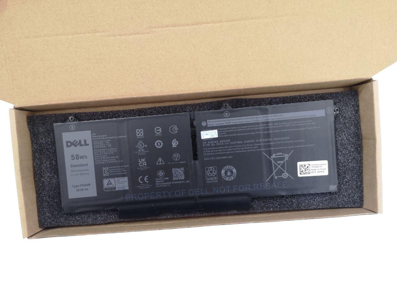 Аккумулятор для Dell Latitude 14 5430/07KRVA/FK0VR/08H6WD/PX0GF 3625 mAh 58Wh