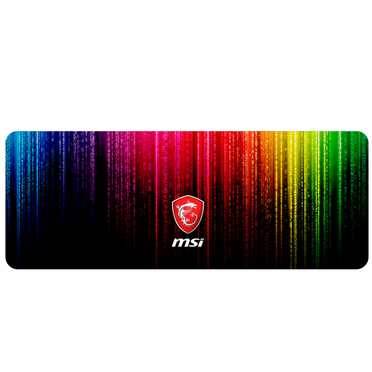 Коврик для мышки тканевый MSI RGB с боковой прошивкой для геймеров 2 мм 300x600 мм (35879)