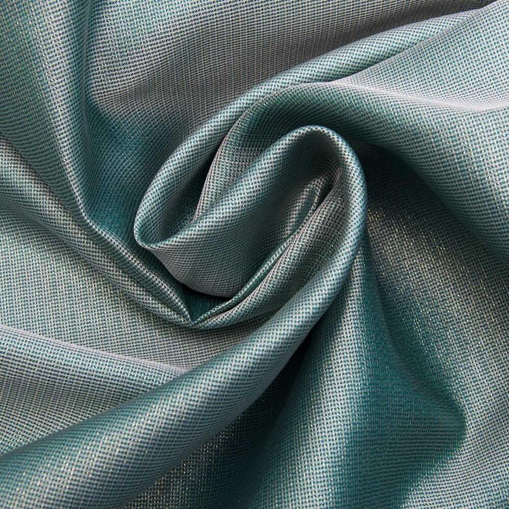 Ткань парча Блеск Темная бирюза (11420)