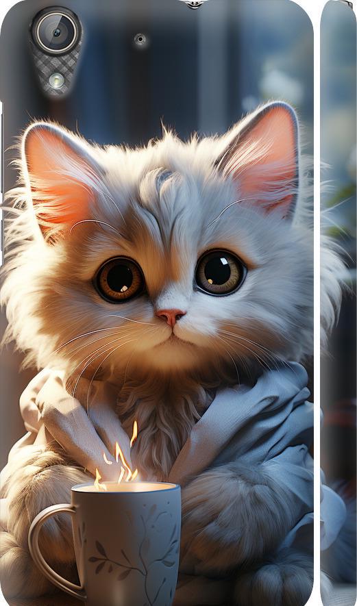 Чехол на Huawei Y6 II White cat (5646m-338-42517) Чехол на Huawei Y6 II White cat (5646m-338-42517)