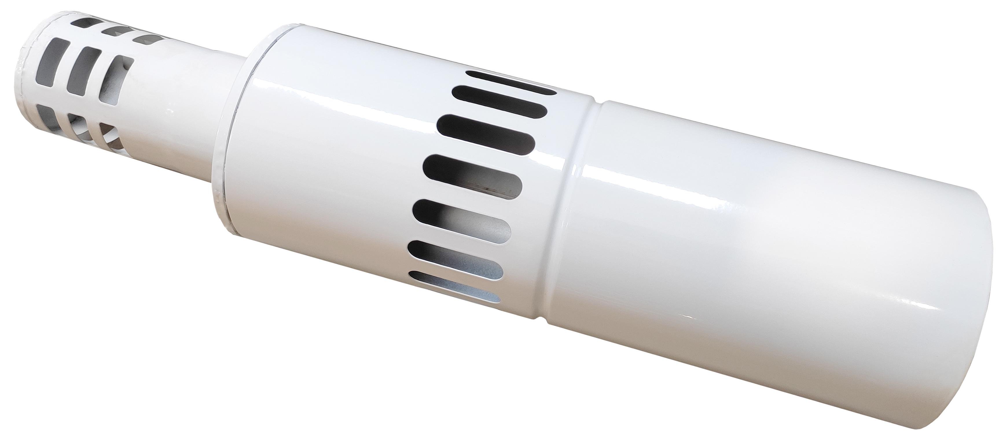 Закінчення двоконтурне Димком горизонтальне 60/100 мм