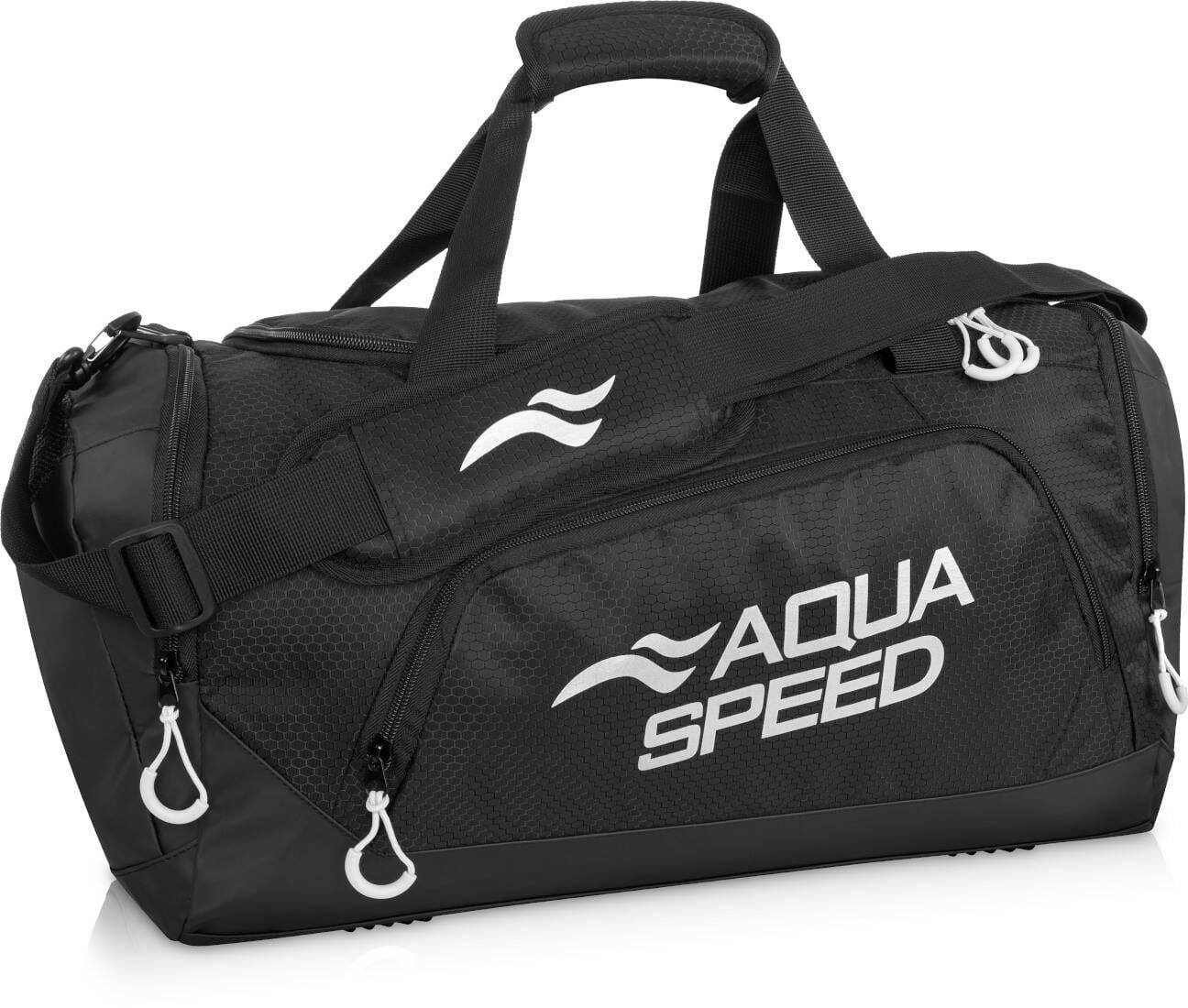 Сумка Aqua Speed Duffel bag 60148 L 55x26x30 см Чорний (141-07)