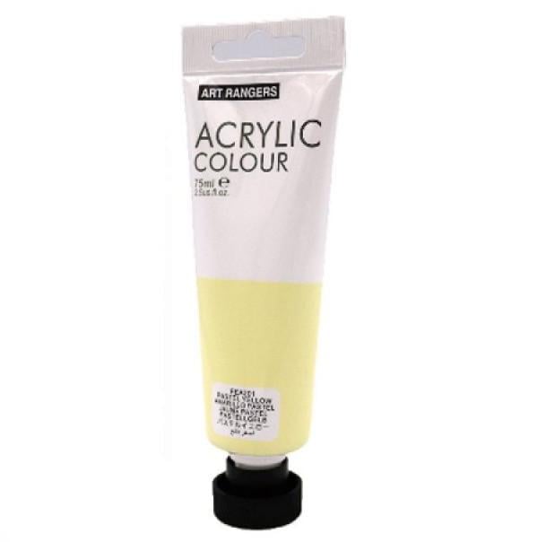 Краска акриловая ART RANGER 75 мл Pastel Yellow
