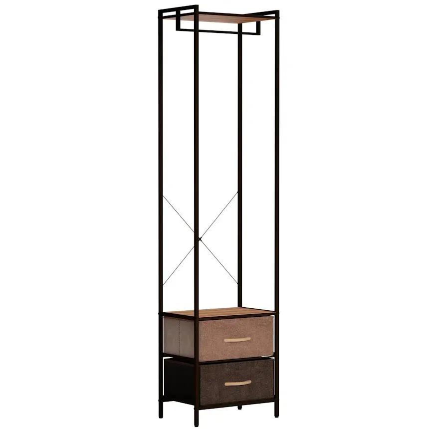 Вешалка для прихожей EcoLoft Лофт IN-2550 Коричневый (26339945)