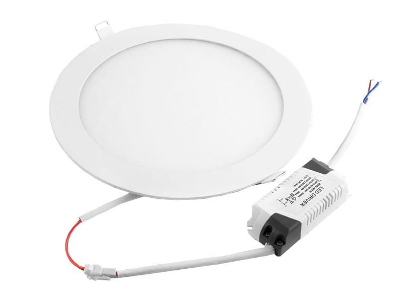 Светильник светодиодный врезной Downlight SMD90/018B/005R 20 Вт WW + CW + NW круглый (825)