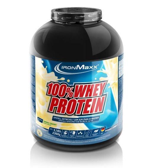 Протеин IronMaxx 100% Whey Protein 2350 g /47 servings/ Banana Yogurt