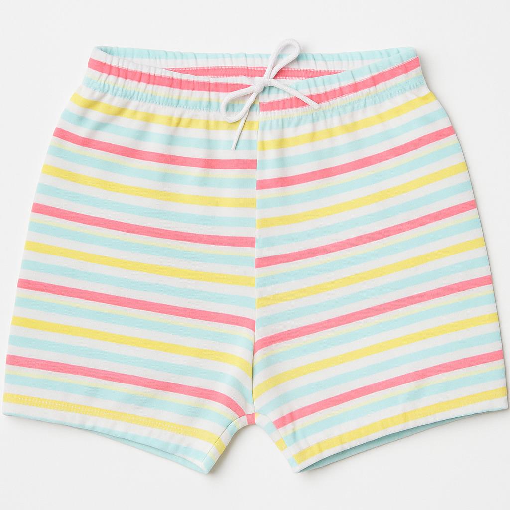 Шорты 5.10.15 Kids в полоску 86 см Белый Шорты 5.10.15 Kids в полоску 86 см Белый