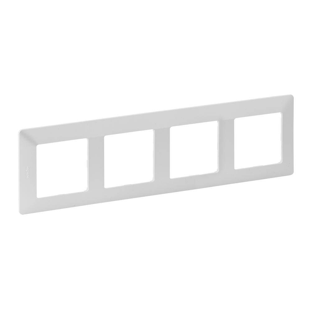 Рамка Legrand Valena Life 4-постовая Белый (754144)