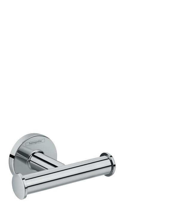 Крючок для полотенца Hansgrohe LOGIS 41725000 двойной (29602)