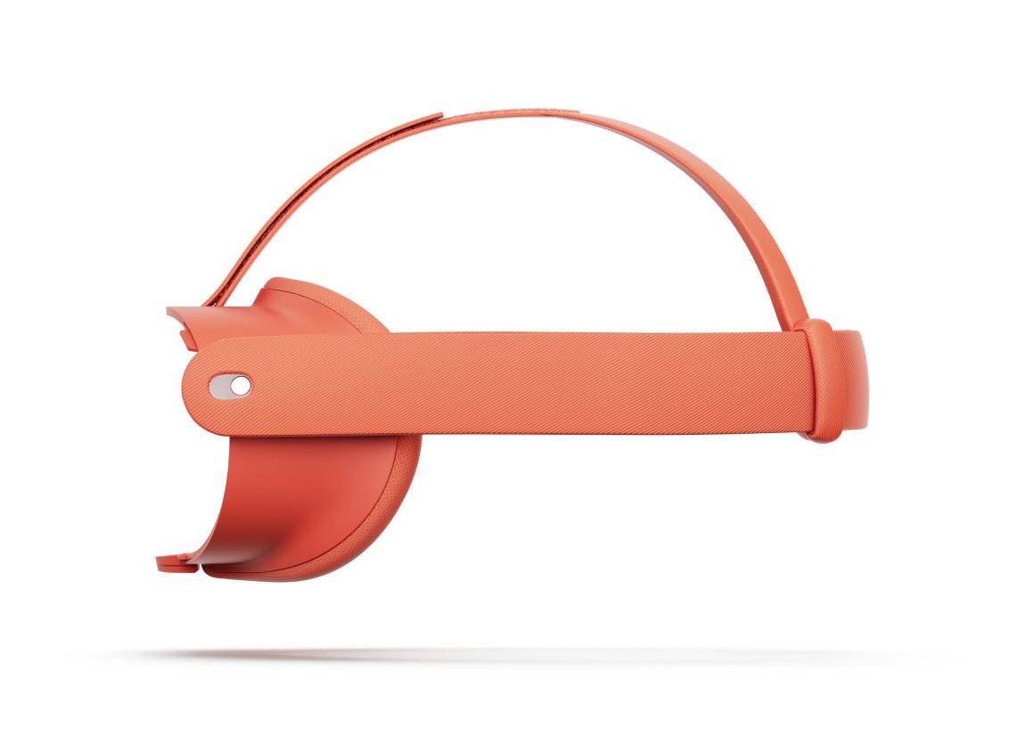 Лицевой интерфейс и оголовье Meta Quest 3 Blood Orange (OS-FIMHSQ3Or)