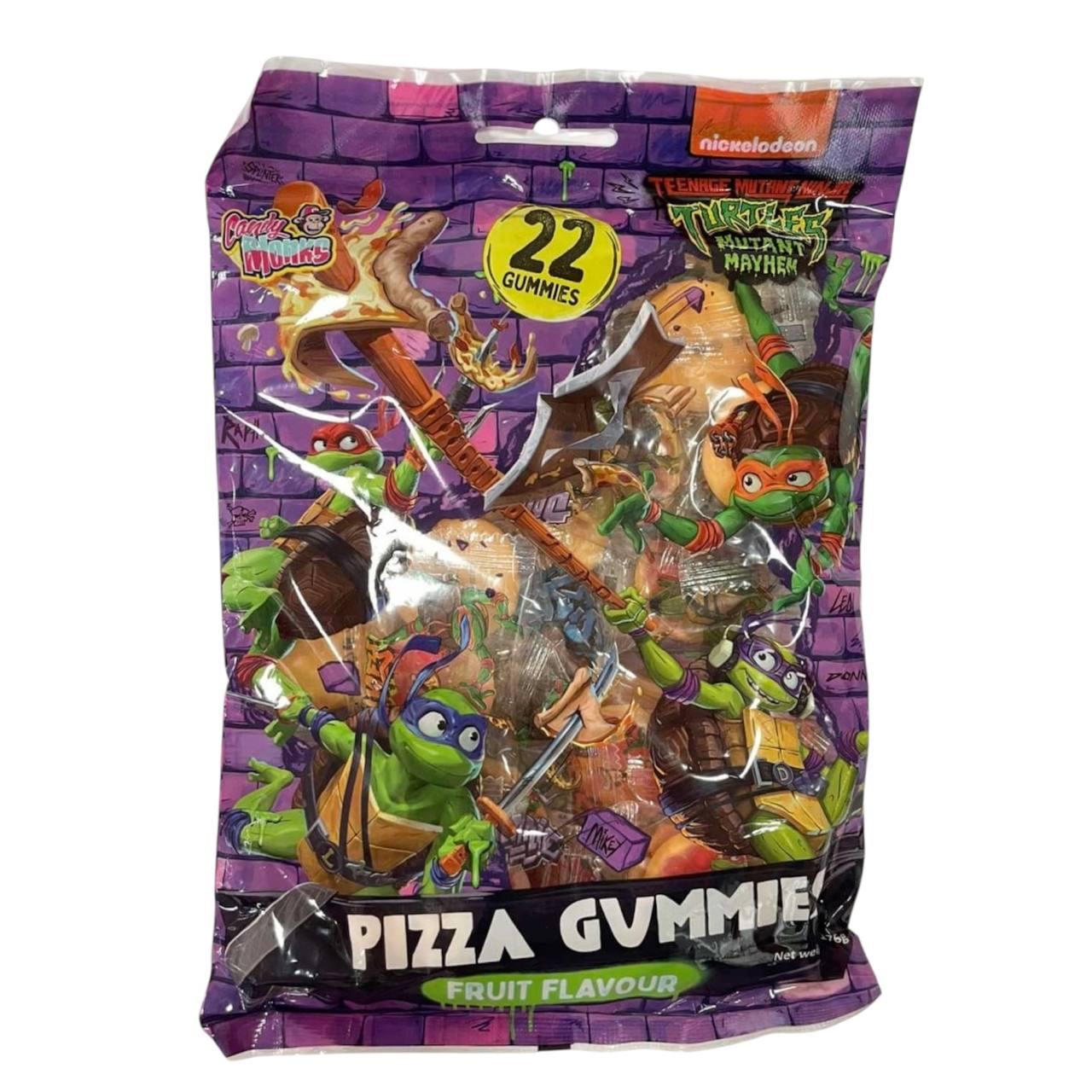 Конфеты желейные Pizza Gummies Черепашки-Ниндзя 176 г (00000006624)