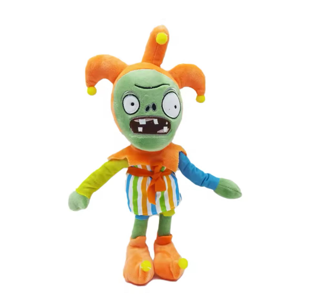 Мягкая игрушка Plants vs Zombies придворный шут растения против зомби 30 см