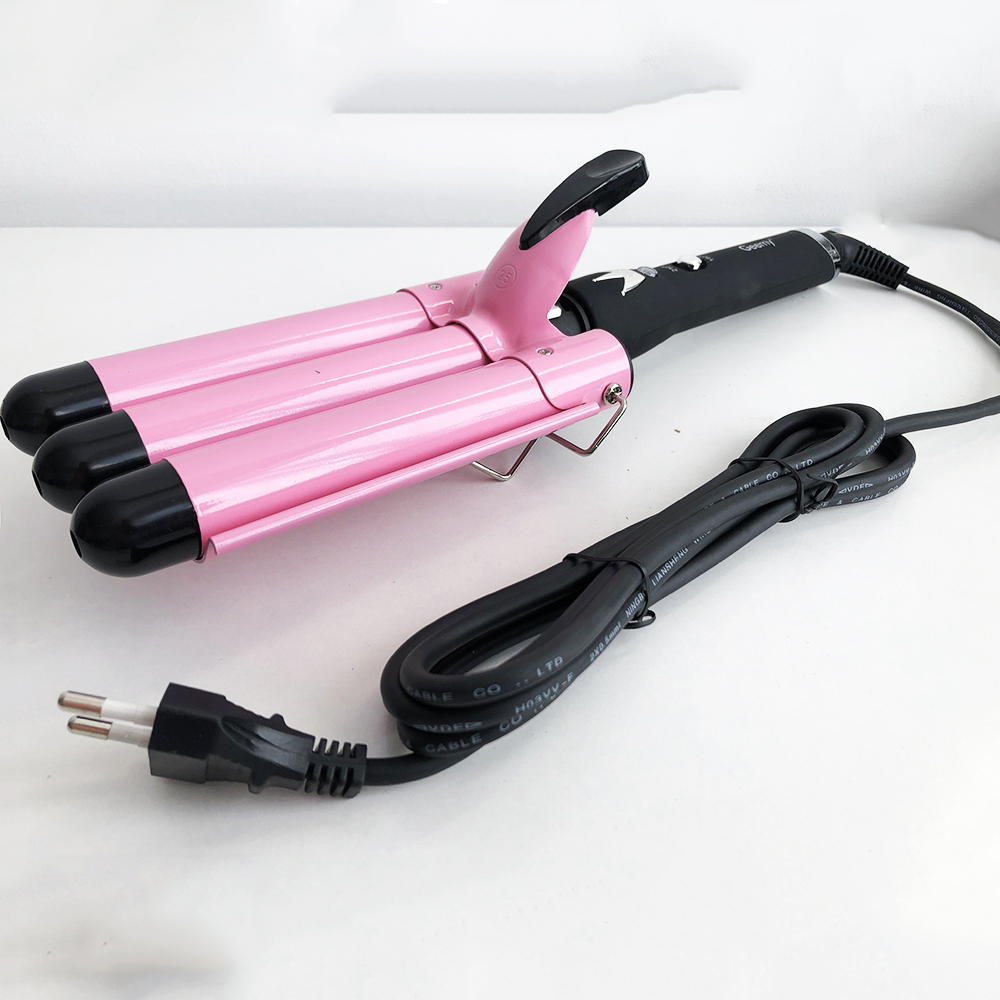 Плойка тройная GEMEI GM-1956-25 Triple - фото 4 Плойка тройная GEMEI GM-1956-25 Triple - фото 4