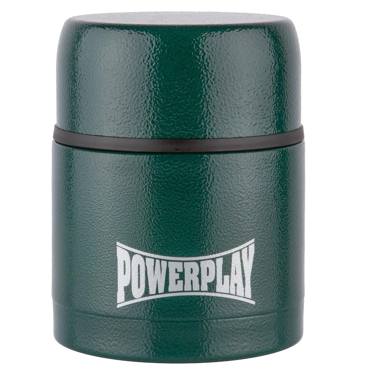 Термос харчовий PowerPlay 9003 500 мл Зелений (PP_9003_500ml_Green)