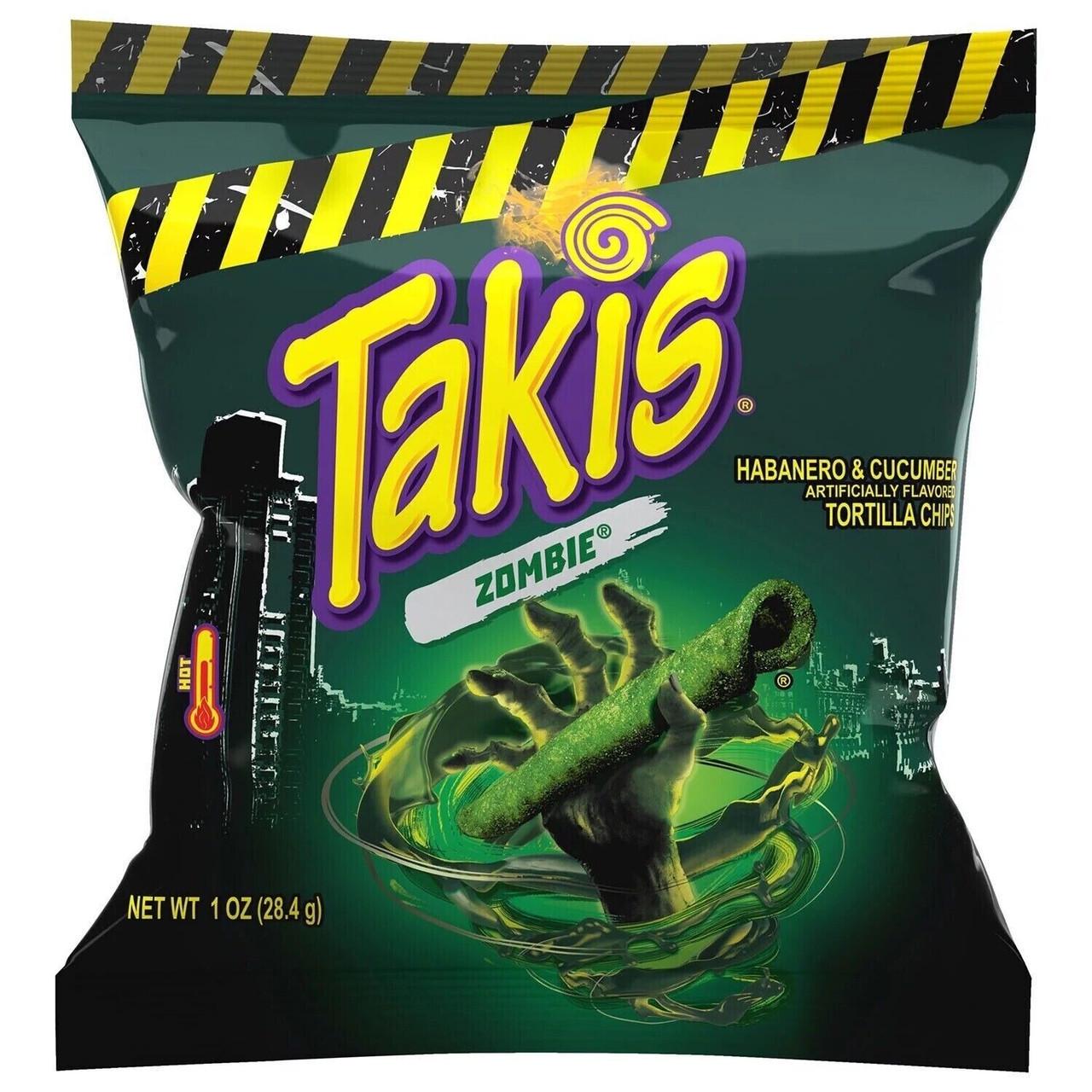 Чипсы Takis Rolls Zombie Habanero & Cucumber Tortilla Chips 28,4 г (1985079509) Чипсы Takis Rolls Zombie Habanero & Cucumber Tortilla Chips 28,4 г (1985079509)