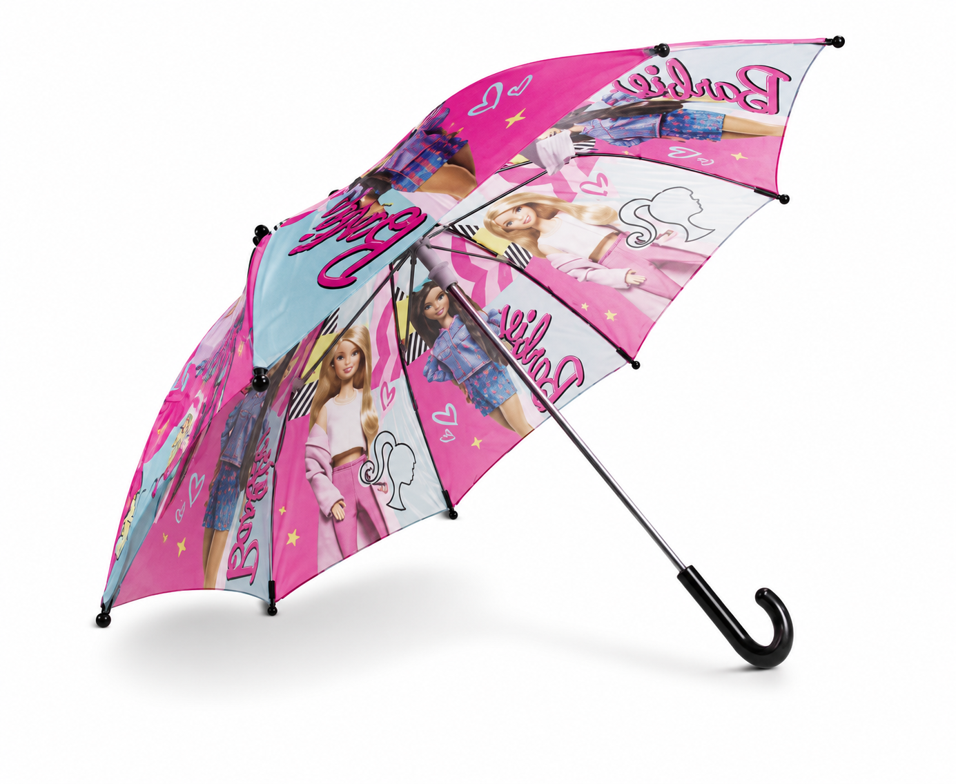 Парасолька дитяча Barbie тростина з принтом Барбі (500183)