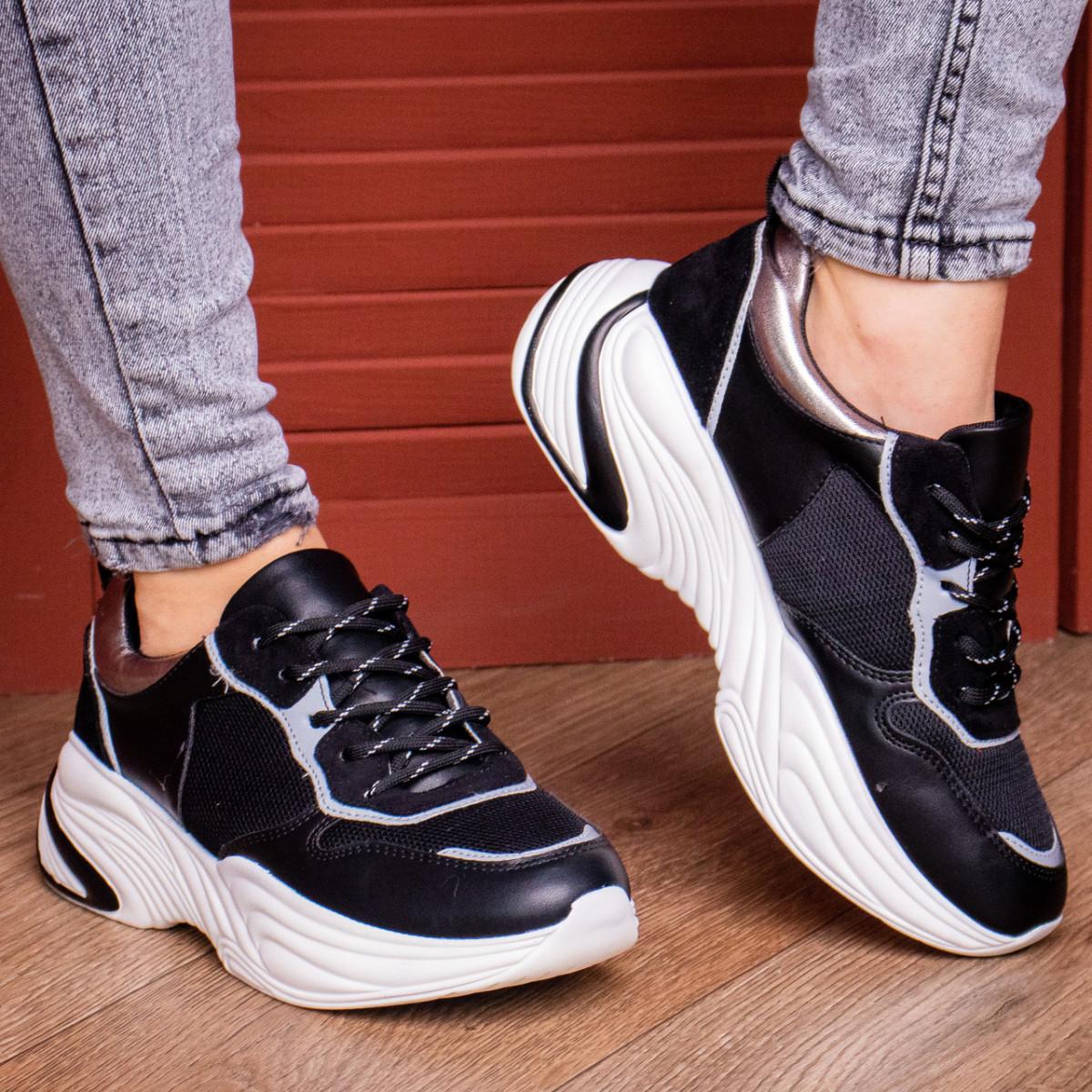 Кроссовки женские Fashion р. 37 23,5 см Черный (1934)