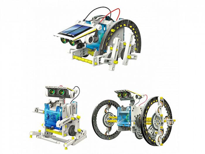 Конструктор робот 14в1 на солнечных батареях (4737761) - фото 3