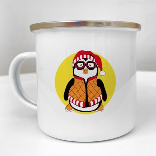 Кружка металлическая Camper Пингвин Хагси 250 мл (KRM_DR007) Кружка металлическая Camper Пингвин Хагси 250 мл (KRM_DR007)