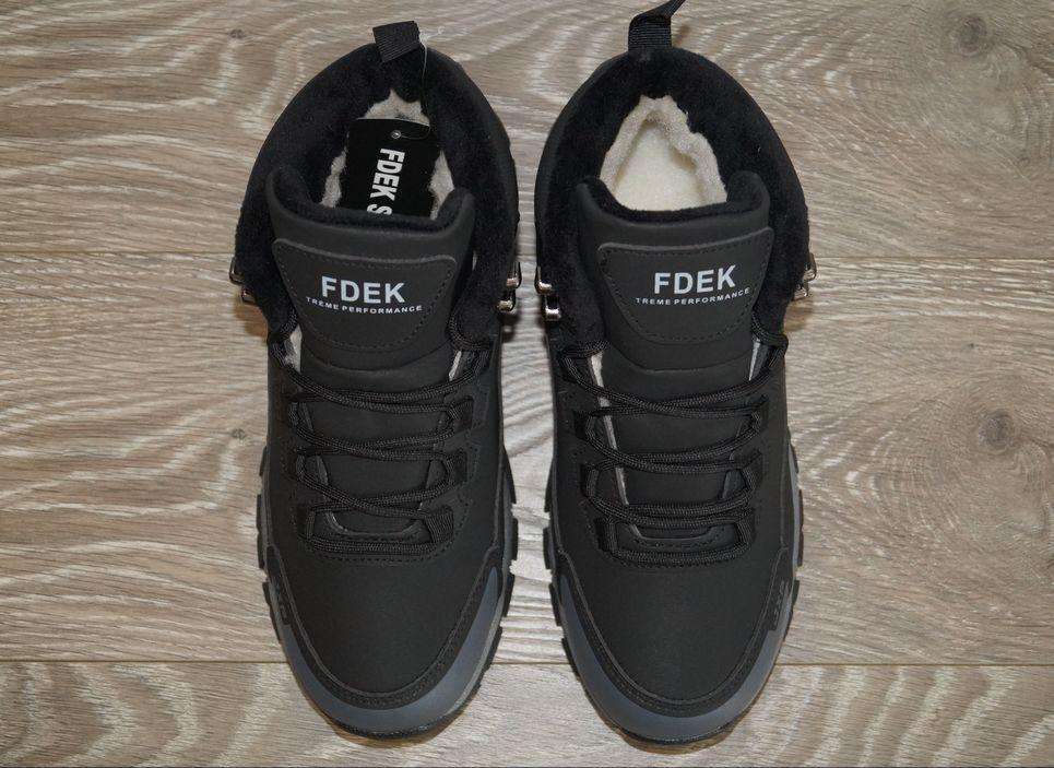 Черевики зимові підліткові FDEK р. 38 24,5 см Чорний/Сірий (31544-38) - фото 4 Черевики зимові підліткові FDEK р. 38 24,5 см Чорний/Сірий (31544-38) - фото 4