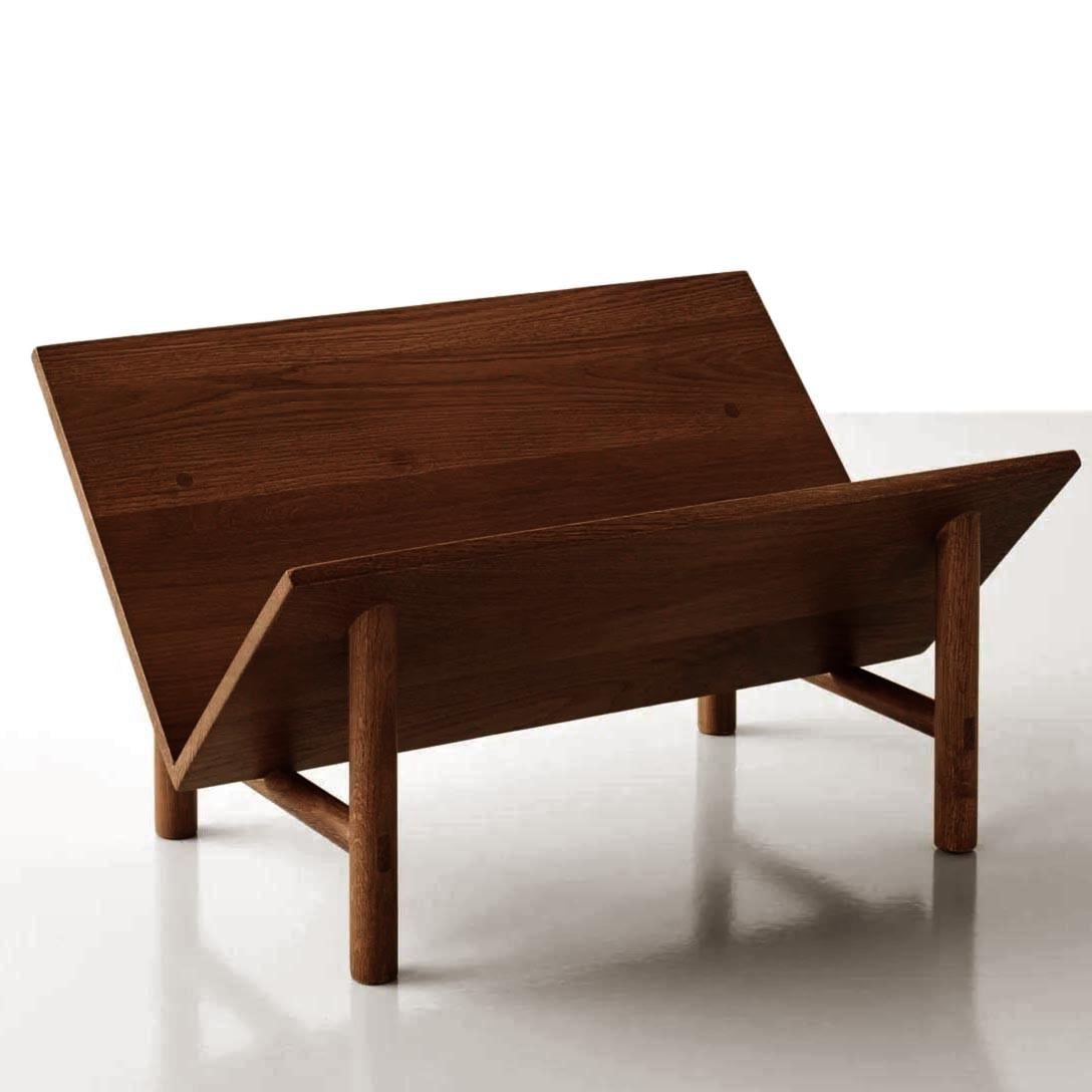 Полка книжная настольная из дерева Айкора Терракот (КПА-009732)