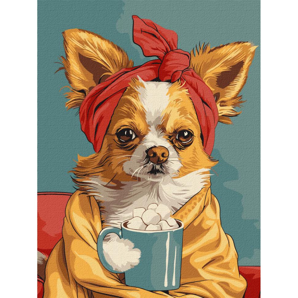 Картина по номерам Ideyka Великолепный кофе 30х40 см (KHO6626)