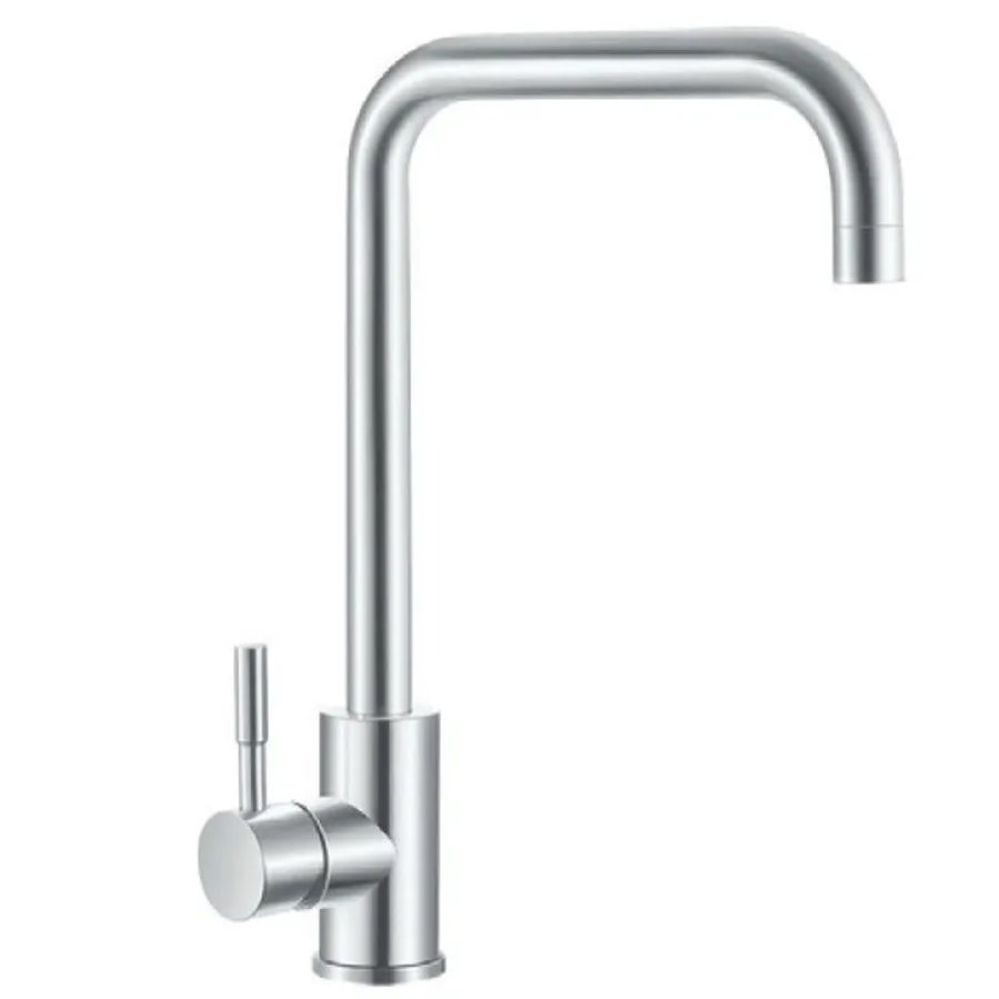Смеситель для кухни Champion SUS-011-G из нержавеющей стали Chrome (CH6537)