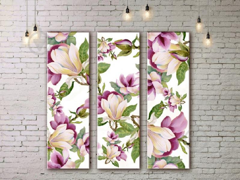 Модульная картина ArtStar цветы ADFL0223 размер 95 х 120 см