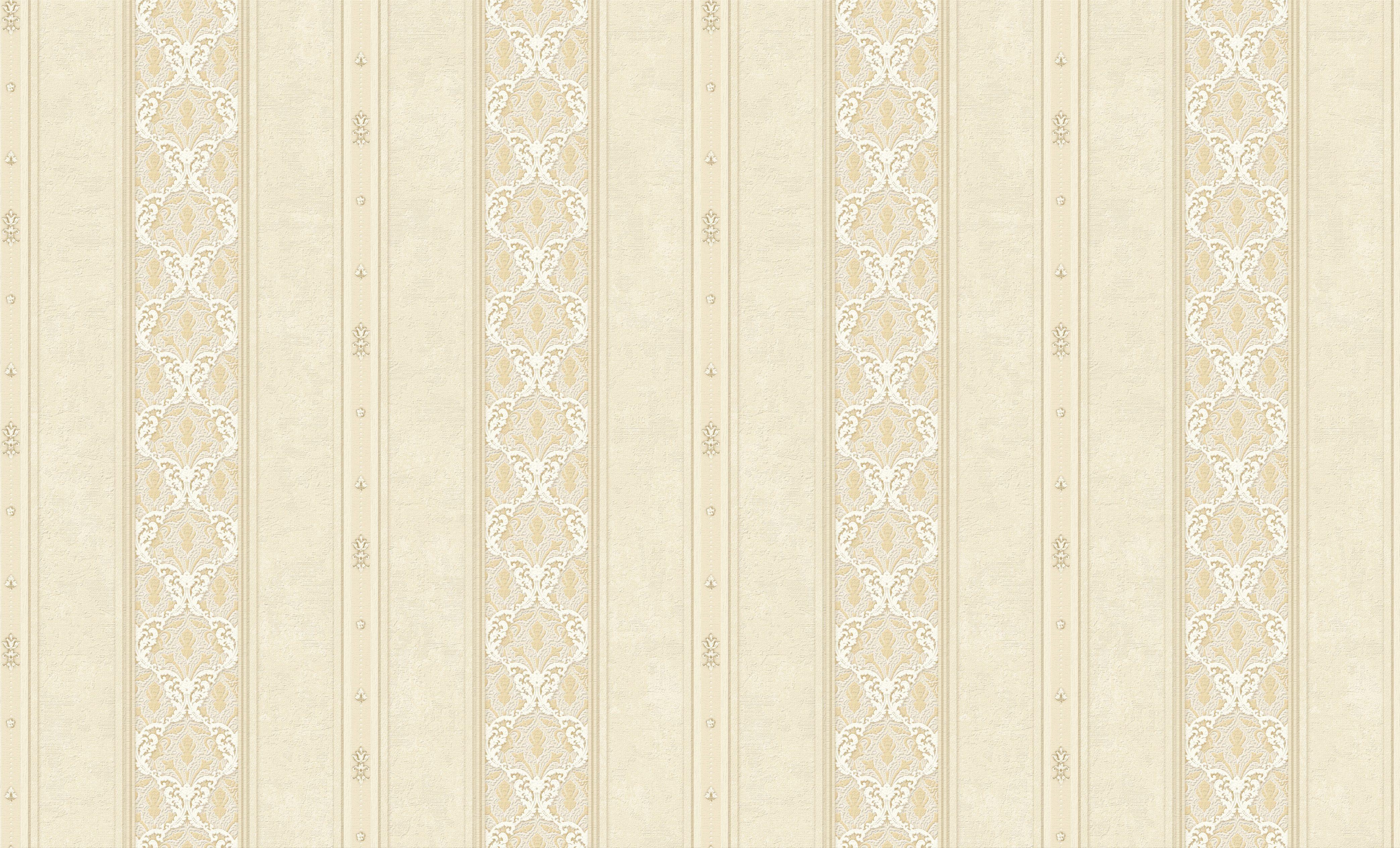 Обои виниловые на флизелиновой основе Yuanlong Reema 23085 Бежевый/Золотой