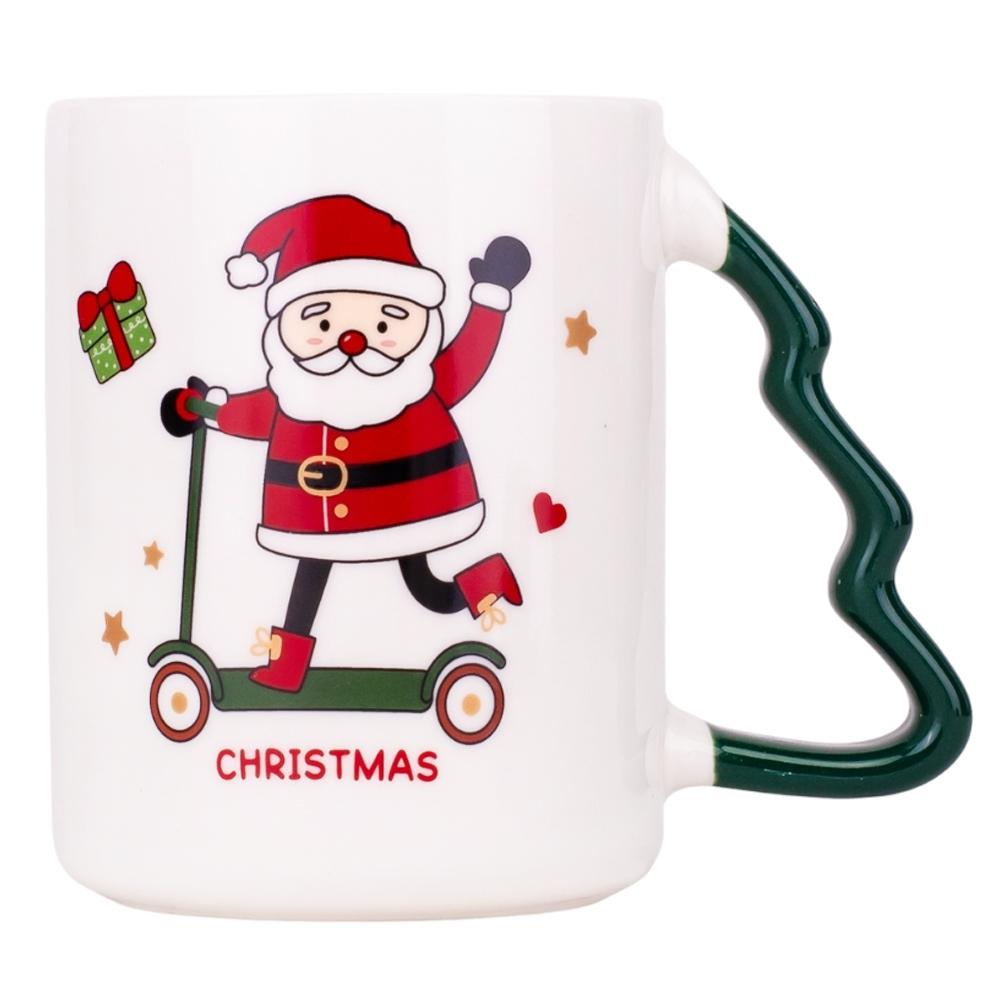 Набір чашок Веселий Санта 410 мл 4 шт. (6022-006) - фото 2 Набір чашок Веселий Санта 410 мл 4 шт. (6022-006) - фото 2