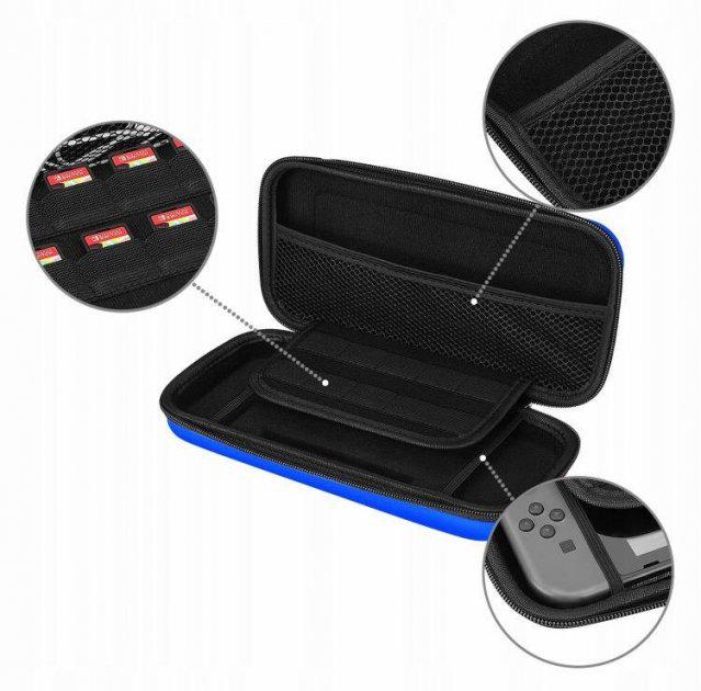 Защитный чехол Woopower для Nintendo Switch Синий - фото 5 Защитный чехол Woopower для Nintendo Switch Синий - фото 5