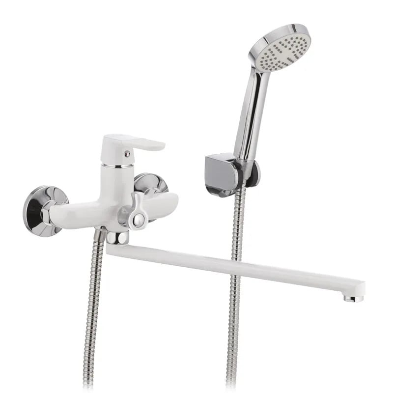 Змішувач для ванни MIXXUS Premium TIGER 006 Білий (MI0572) Змішувач для ванни MIXXUS Premium TIGER 006 Білий (MI0572)