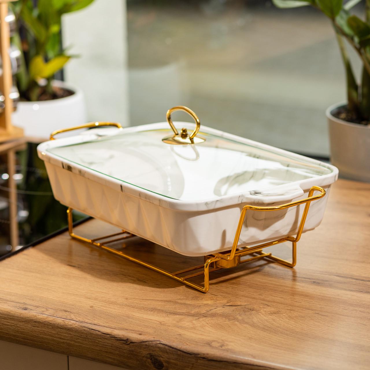 Мармитница настольная 2 л 40х22,5х15,5см