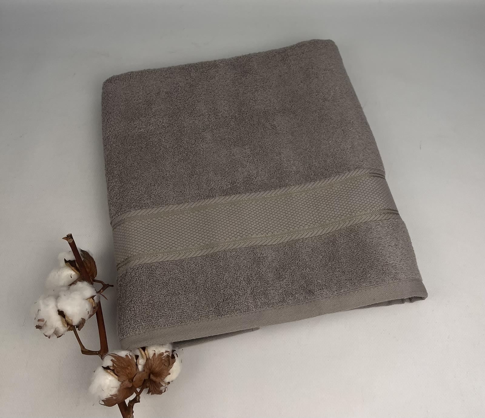Полотенце Philippus Soft Collesium Cotton 70х140 см Серый (ЕA071)