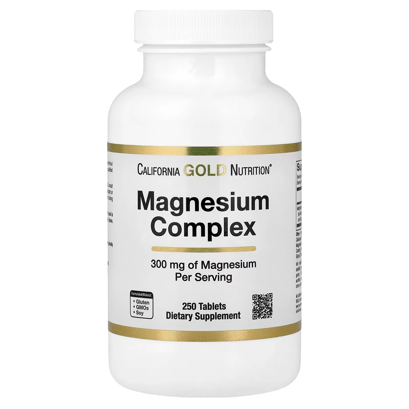 Минеральный комплекс California Gold Nutrition магния 300 мг 250 табл. (30369058)