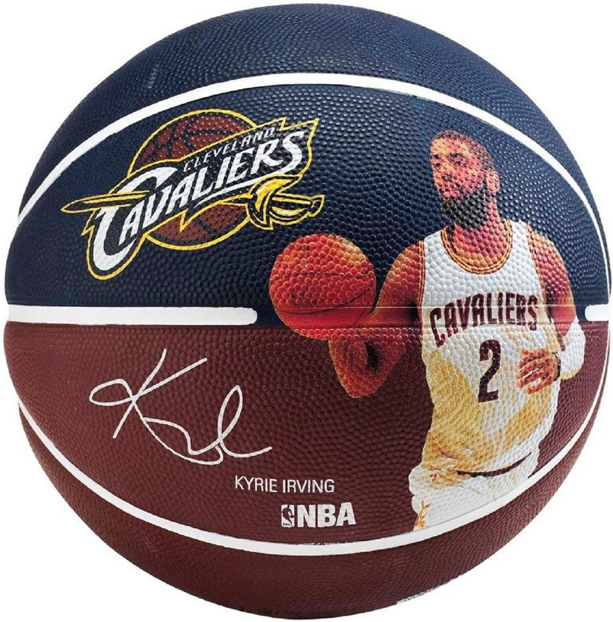 Мяч баскетбольный Spalding NBA Player Kyrie Irving Size 7