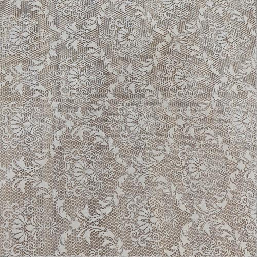 Клеенка ПВХ LACE 1,37х20 м Бежевый (LU000369)