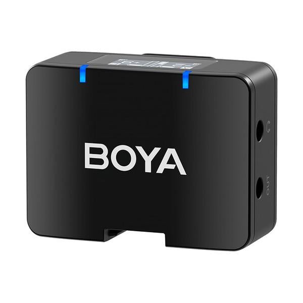 Микрофон беспроводной для телефона/камеры Boya BOYAMIC двойной рекордер Type-C Lightning (2418669944) - фото 2