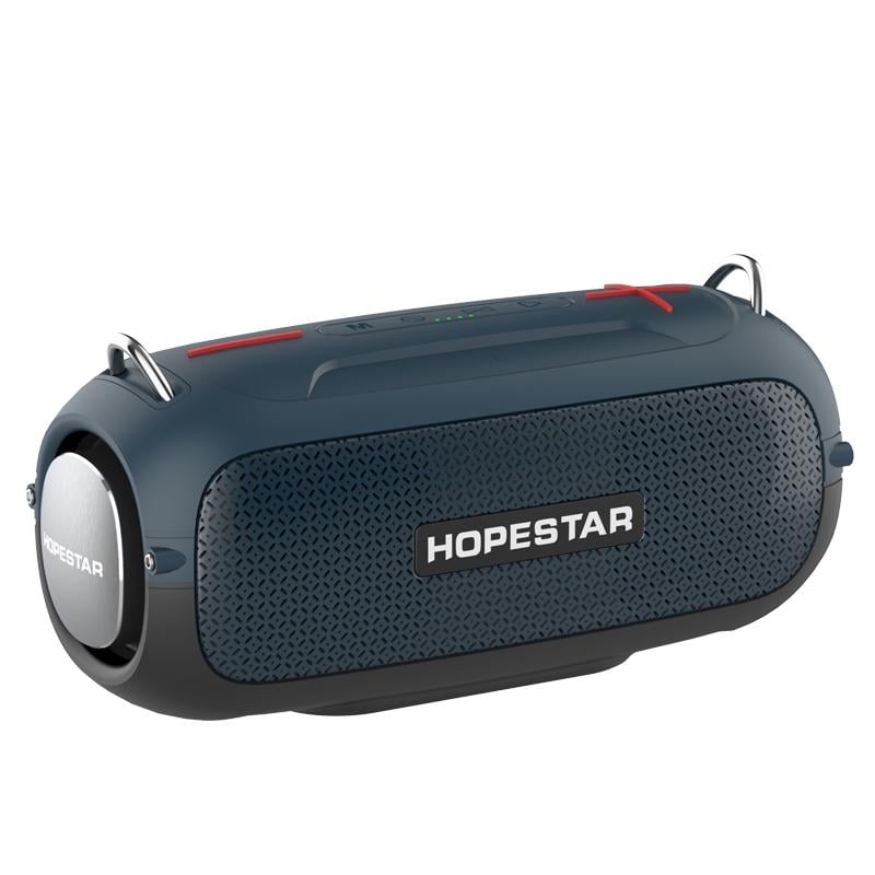 Портативная беспроводная Bluetooth колонка Hopestar A41 Темно-синий - фото 1