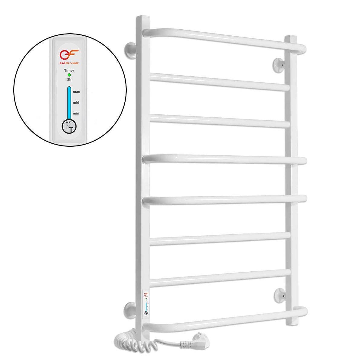 Рушникосушарка електрична ERAFLYME 800L лівий 500x800 см Білий - фото 4 Рушникосушарка електрична ERAFLYME 800L лівий 500x800 см Білий - фото 4