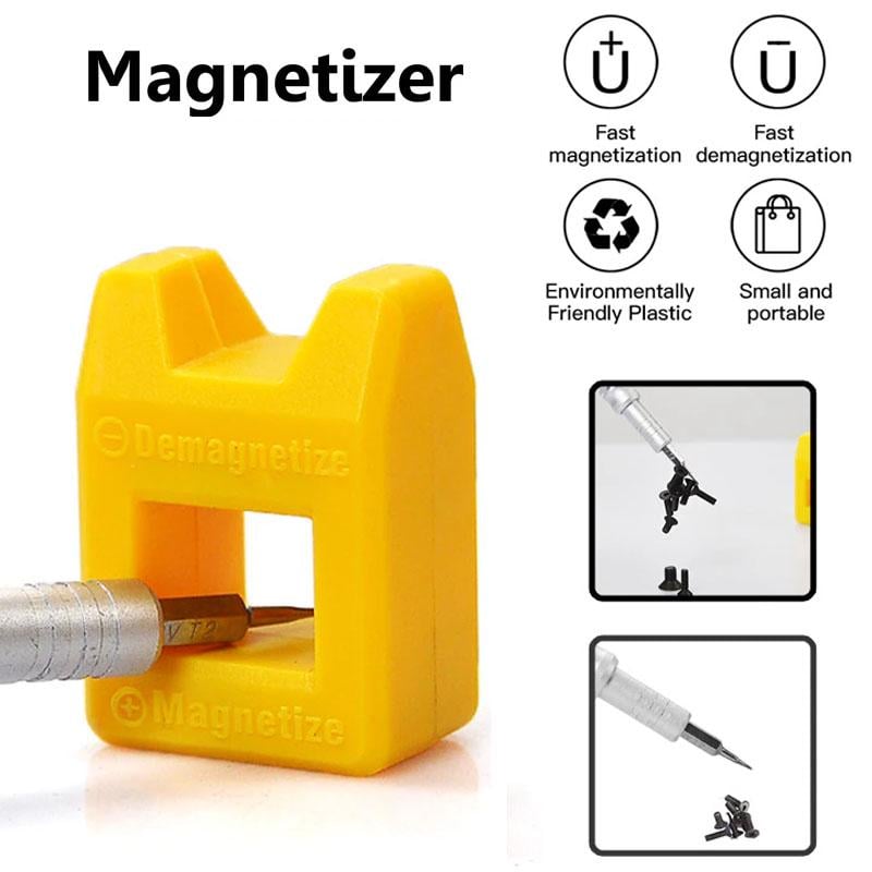 Намагнічувач/розмагнічувач інструменту TE-31 Жовтий (2000996175544) - фото 6 Намагнічувач/розмагнічувач інструменту TE-31 Жовтий (2000996175544) - фото 6