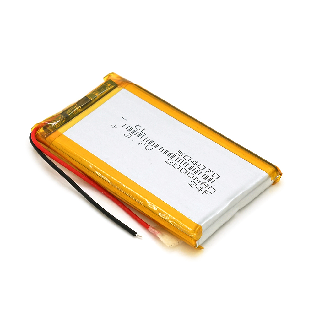 Аккумулятор литий-полимерный Voltronic 3,7V 2000 мАч 5x40x70 мм (37721)