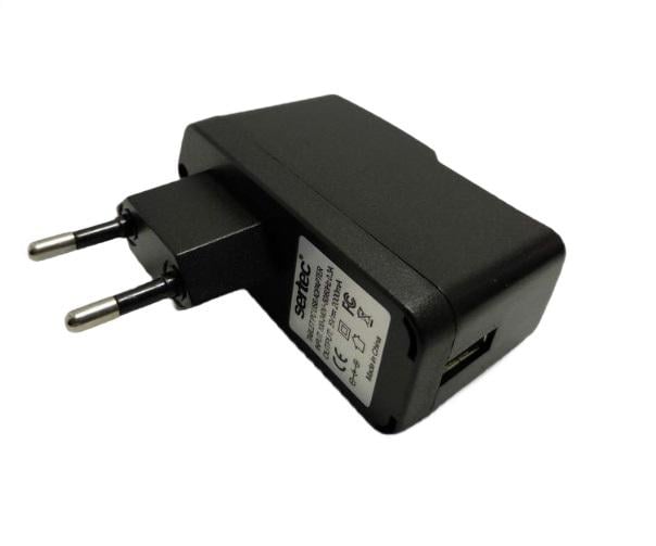 Зарядное устройство сетевое SERTEC ST-T1 5V 2000 mAh 3,5 мм (6740495)