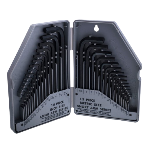 Набір шестигранних ключів Pro'sKit 8PK-027 із 30 предметів Сірий (34064202)