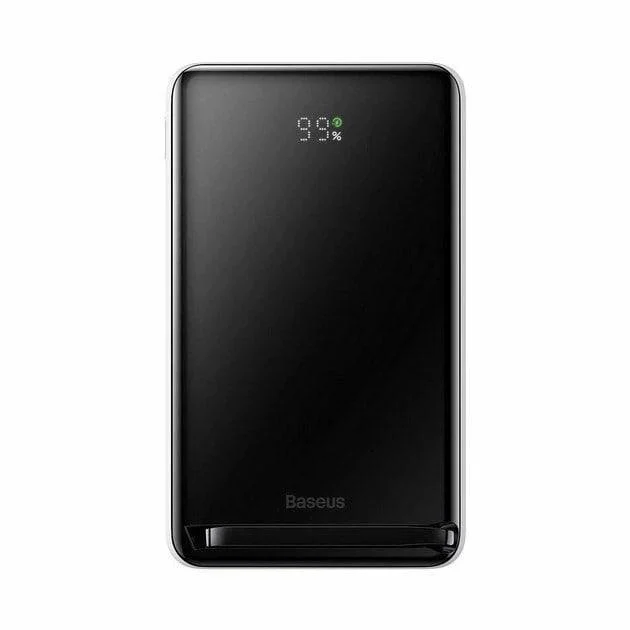 Павербанк BASEUS Magnetic Bracket Wireless Fast Charge 10000 mAh 20W 3A QC3.0+PD3.0 Black - фото 2