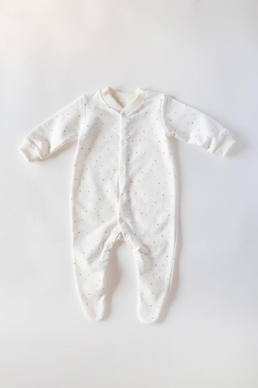 Чоловічок з начосом Горошок бавовна 74 см (2718129962)