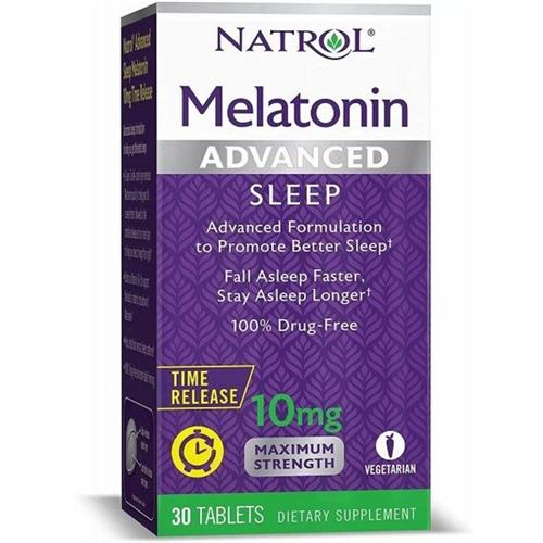 Мелатонин для сна Natrol Melatonin Advanced Sleep 10 мг 30 таб. (000013493)