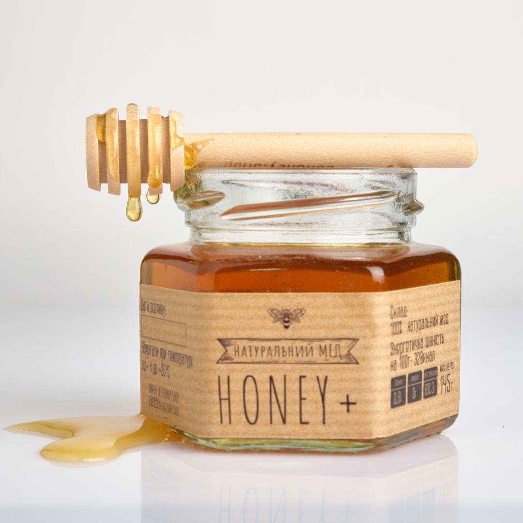 Мед натуральный Honey+ Natural гречишный 145 г