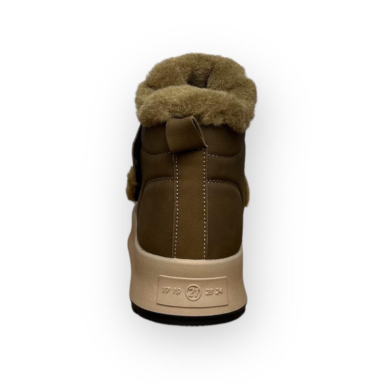 Черевики дитячі зимові ТОМ.М для дівчинки на платформі р. 36/23 см Коричневий (51106) - фото 5 Черевики дитячі зимові ТОМ.М для дівчинки на платформі р. 36/23 см Коричневий (51106) - фото 5